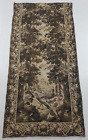 Antique French 19thC Verdure Scene Huge Lovely Wall Hanging Tapestry 236x116cm