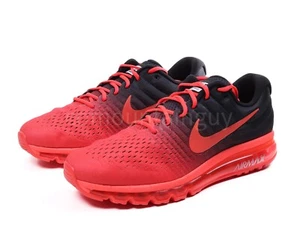 Nike Men’s Air Max 2017 Bright Crimson/Total Crimson 849559-600 Size 11 - Picture 1 of 6