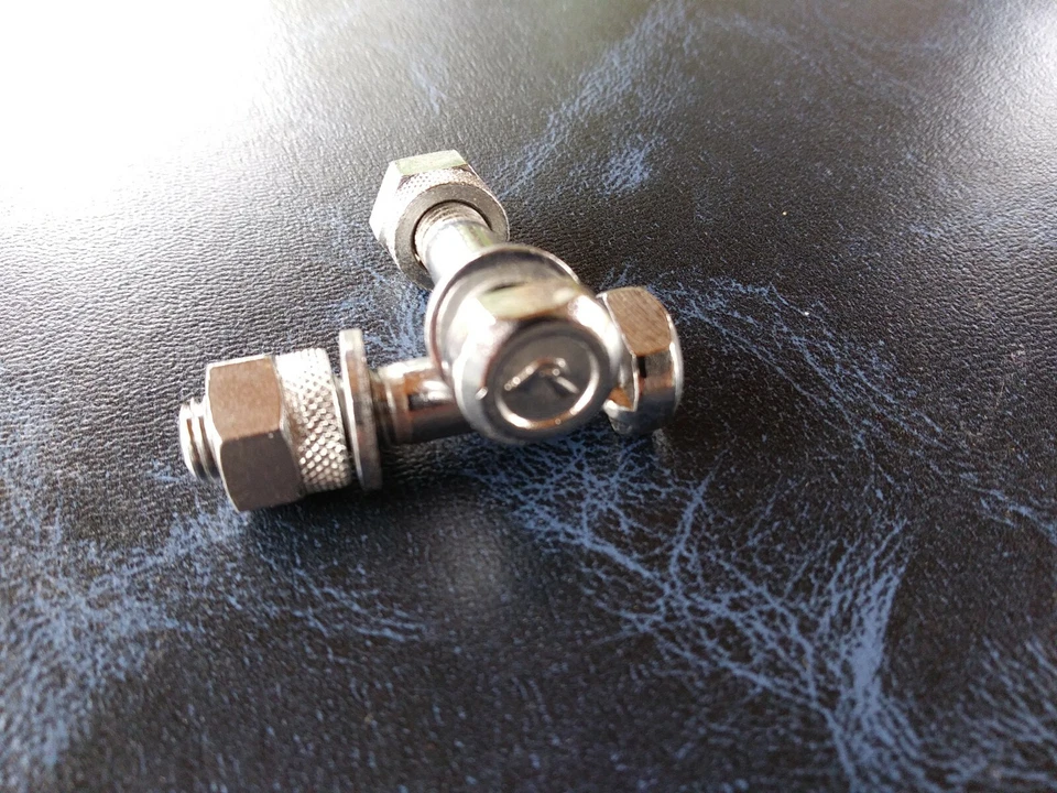 Abrazadera de asiento vintage Raleigh R Bolt Grand Prix Super Course Sports N2 r9 💎 níquel Foto 1 de 4