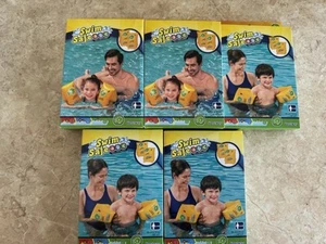 LOTTO 5 PAIA DI BRACCIOLI DIVERSE ETÀ PER IMPARARE A NUOTARE PER MARE E PISCINA - Picture 1 of 1