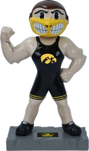 Luchador Herky Iowa Hawkeyes Herky On Parade Bobblehead NCAA - Imagen 1 de 1