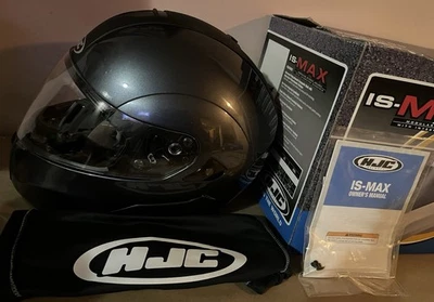 Capacete modular de motocicleta de rua HJC IS-MAX com bolsa, manual e caixa - Tamanho XL - Imagem 1 de 4