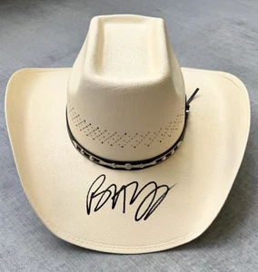 Brett Young Signed Cowboy Hat Country Music Nashville Singer - Picture 1 of 5