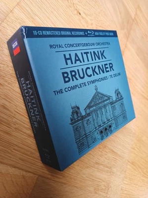 Bruckner - Haitink RCO - Complete Symphonies - 10 CD + blu ray - Decca - Rare - Bild 1 von 4