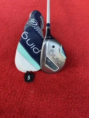 PING GLe  Womens 5 Hybrid 26° ULT230 Lite Graphite Ladies Flex Shaft RH w/ HC - Image 1 of 4