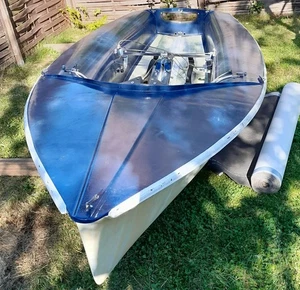 Boot/Segelboot 470 Jolle , Hersteller ROGA ohne Trailer, Blau-weiß - Bild 1 von 4