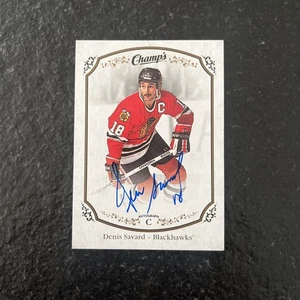 2015/16 Upper Deck Champs High Series Short Prints Denis Savard Auto #303 - Bild 1 von 2
