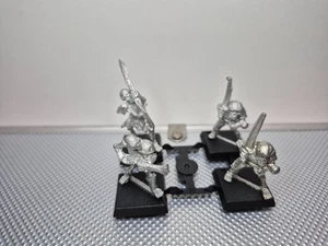 Warhammer Fantasy Battles Vampire Counts Collector's Skeletons X 4 Virgin Metal - Picture 1 of 5