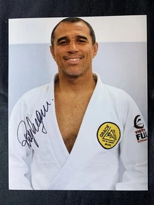 Foto autografiada de ROYLER GRACIE 8x10 ~Royce HELIO Relson Rolker Rorion~ - Imagen 1 de 3