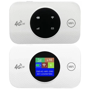 Universal Sim Card Pocket WiFi Router Wireless Internet Router Travel Online - Photo 1/12