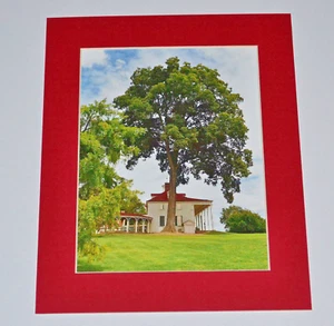 FOTOGRAFÍA MATE DE GREGORY HUGH LENG PRUEBA FIRMADA "Washington's Mt. Vernon" 5x7 - Imagen 1 de 1