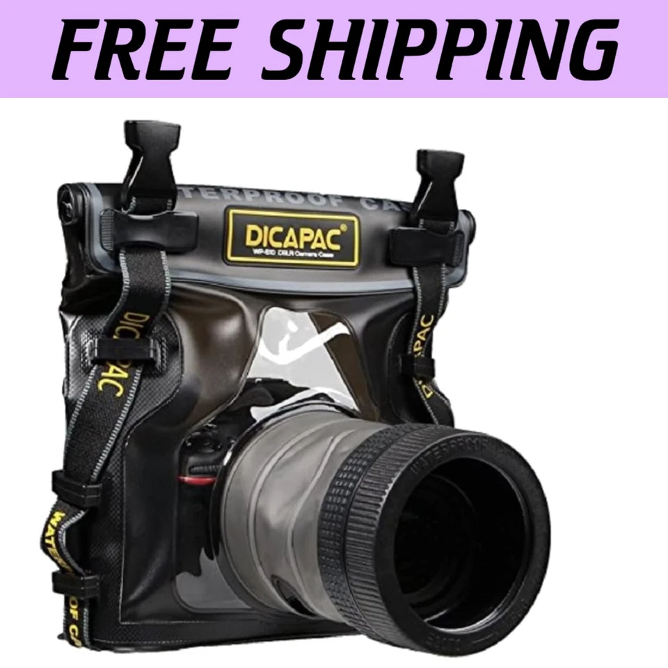 Estuche flotante impermeable para cámara DSLR con lente de policarbonato - 16' de profundidad capaz Foto 1 de 4