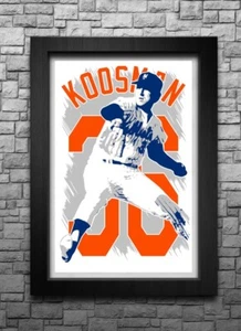 JERRY KOOSMAN art print/poster NEW YORK METS FREE S&H! JERSEY B2G2 - Picture 1 of 6