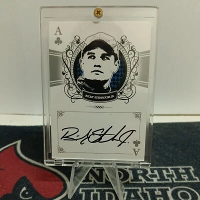 2009 Wheels Racing Main Event Mark Autograph On-Card * RICKY STENHOUSE JR - Image 1 of 4