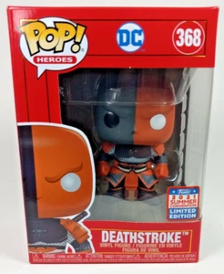 Funko Pop! Deathstroke DC Summer Virtual FunKon Sticker #368 mit Protektor - Bild 1 von 2