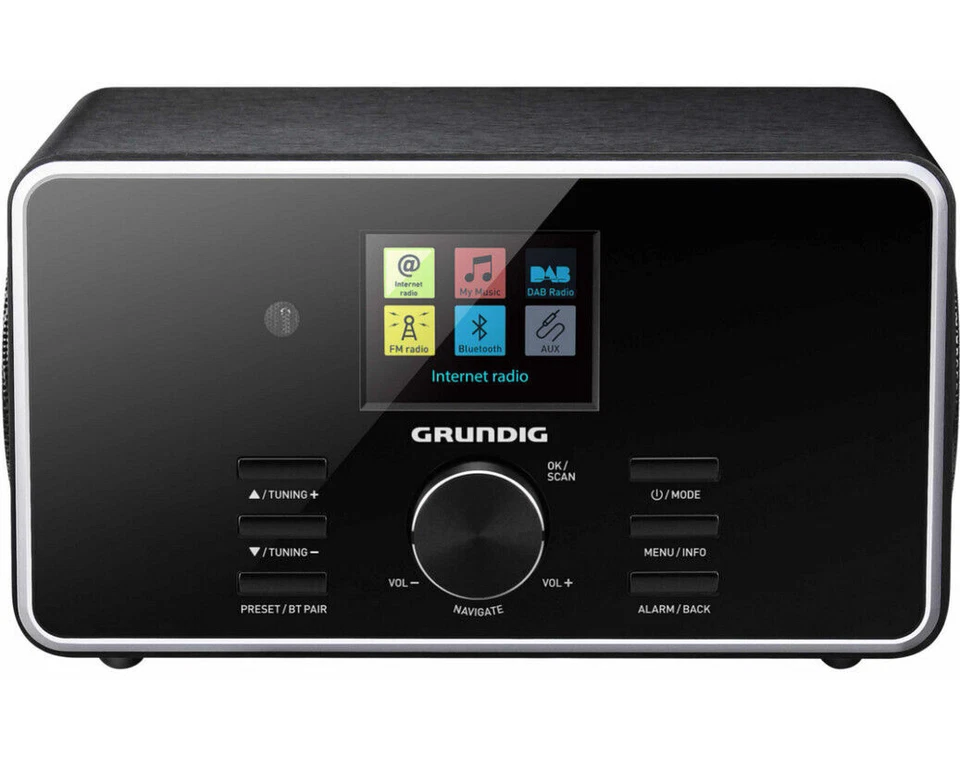 Grundig DTR 5000 X Digital Radio - Schwarz (GIR1120)