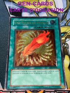 Yu Gi Oh Karte EINE PHOENIXFEDER FET-FR041 ULTIMATE 1.Aufl. POOR - Bild 1 von 2