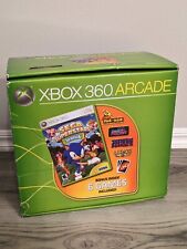 Rare CIB Xbox 360 Arcade Limited Edition Console Sonic Mint **READ DESCRIPTION**