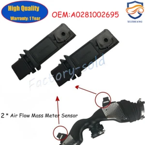 SENSOR DE FLUJO DE AIRE DE MASA DIESEL MA F 2 piezas para Mercedes E320 E350 GL320 0281002695 EE. UU. - Imagen 1 de 9