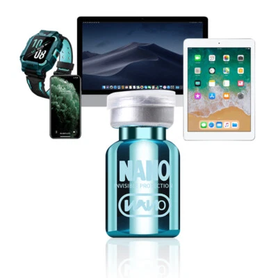 Nano Flüssigglas Displayschutzfolie oleophobe Beschichtungsfolie Öl Universal UK Post - Bild 1 von 4