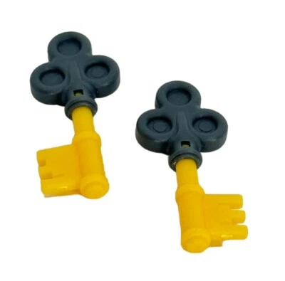 AtmosFear 2 Yellow Plastic Keys 2004 Replacement Pieces Parts - Image 1 of 2