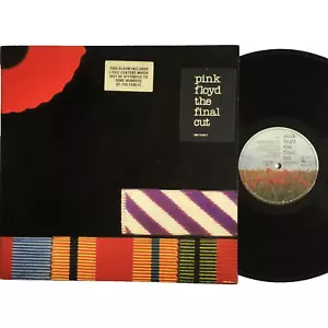 Pink Floyd Vinyl Record The Final Cut LP Gatefold - Picture 1 of 5