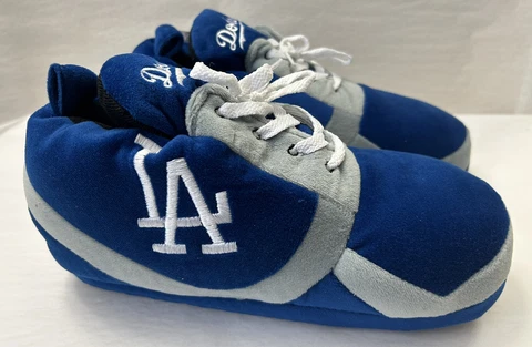 New MLB Los Angeles Dodgers Men’s Team Sneaker Slippers Shoes MEDIUM (9-10) Cover