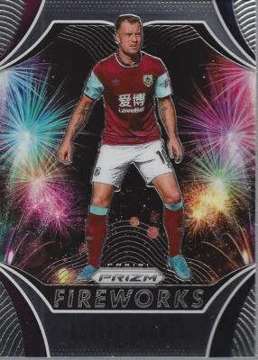 2020-21 Panini Prizm English Premier League Fireworks #4 Ashley Barnes - Image 1 of 2