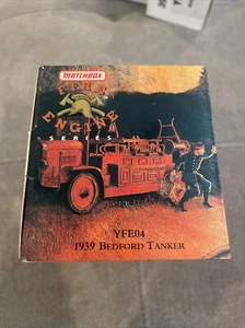 Matchbox 39 1939 Bedford Tanker Fire Engine Models Of Yesteryear YFE04 1:43 Red - Picture 1 of 5