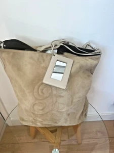 Balenciaga Medium size Beige Suede Tote Bag with Handel - Picture 1 of 12