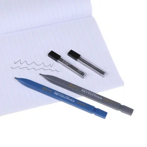 2B Lead Holder Exam Mechanical Pencil With 6pc Lead Refill Set Student SupplF#DC - Afbeelding 1 van 11