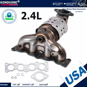 Front Manifold Catalytic Converter Fits 2016-20 Kia Sorento Sportage 2.4L - AWD - Picture 1 of 14