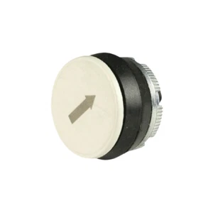Giovenzana PL005012 Pushbutton White back 45° single speed forward black arrow - Picture 1 of 1