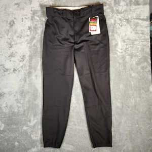 Pantalones de béisbol/softbol Wilson grandes 34X29 negros de rendimiento para hombre WTA4376 NUEVOS CON ETIQUETAS - Imagen 1 de 15
