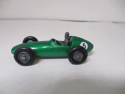 Lesney Matchbox #19C ASTON MARTIN DBR5 F1 RACER, RESTORED-MODIFIED W/NEW DRIVER. - Image 1 of 4