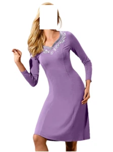 Glöckler JERSEY KLEID FLIEDER GR. 44, GR. 46, GR. 48, GR. 50, GR. 52 0112553669 - Bild 1 von 2