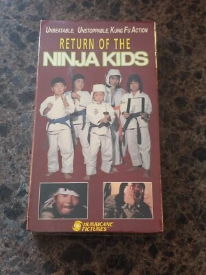 BRAND NEW The Return Of The Ninja Kids (VHS; 1991) RARE Sealed OOP - Image 1 of 4