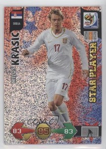 2010 Adrenalyn XL FIFA World Cup South Africa Star Players Milos Krasic Milo
