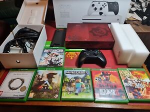 Microsoft Xbox One S 2TB Gears of War 4 Game Console Games Mega Bundle Boxed Vgc