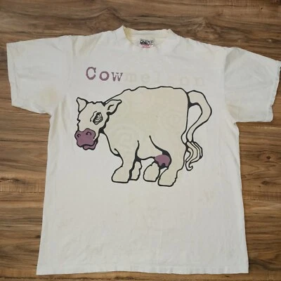Vintage Cowmeleon Cow Color Changing T Shirt Tee - Size Medium M Vtg  - Wear - Image 1 of 4