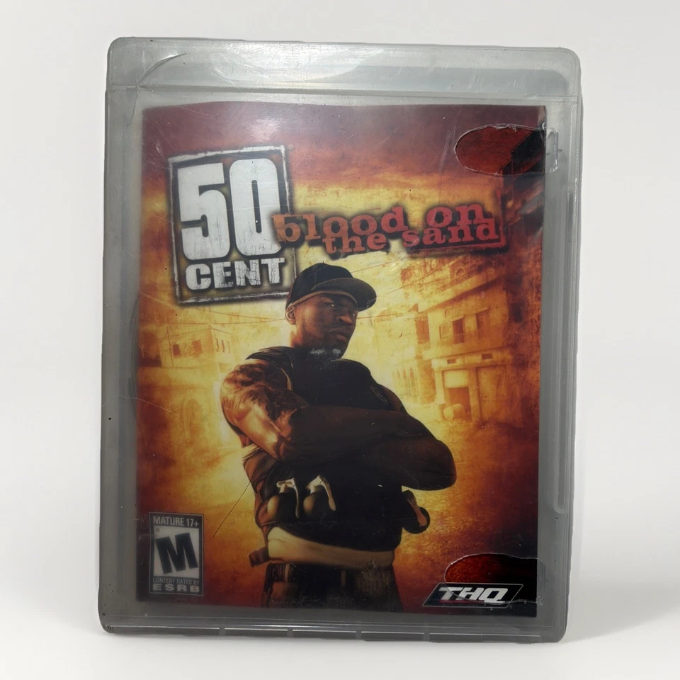 50 Cent: Blood on the Sand (Sony PlayStation 3, 2009) Disc & Manual Only - Image 1 of 4