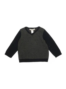 Bonpoint Boys Black Wool Pullover Sweater 18 Plus - Picture 1 of 2