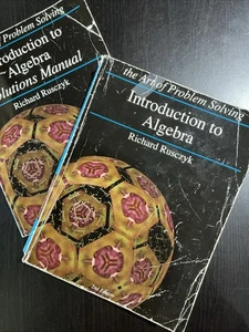 Introduction to Algebra – The Art of Problem Solving text, and Solutions Manual - Picture 1 of 24