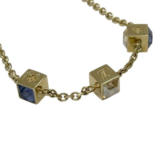 LOUIS VUITTON（LV） Collana gioco d'azzardo LOUIS VUITTON M65096 collier circa 37 42Cm