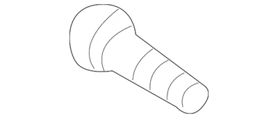 Cubo Mazda genuíno e parafuso prisioneiro de rolamento GK2H-33-062 - Imagem 1 de 2