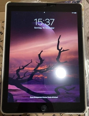 iPad Air 2 (64 GB, WLAN, Modellnummer MGKL2FD/A) – Schutzhülle inbegriffen - Bild 1 von 4