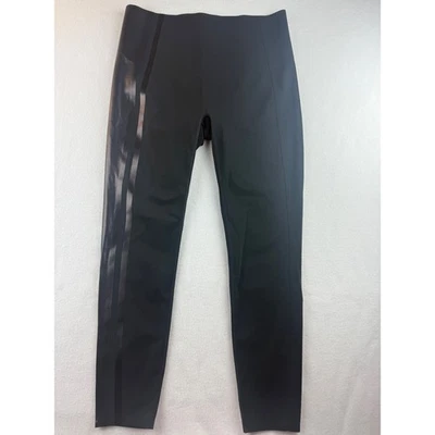 Spanx Women's XL High Waist Ponte Leggings Black Shaping Panel Slim - Image 1 of 4