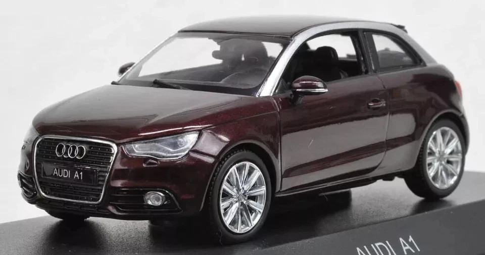 1/43 AUDI A1 2011 SHIRAZ RED METALLIC KYOSHO 03801SR EXTREMELY RARE - Immagine 1 di 1