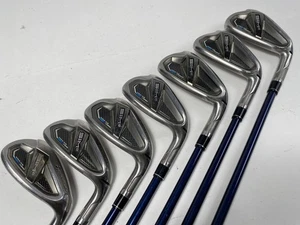 TaylorMade SIM2 MAX OS Iron Set 5-SW Fujikura Ventus 5-A Senior Steel RH-No PW - Picture 1 of 11