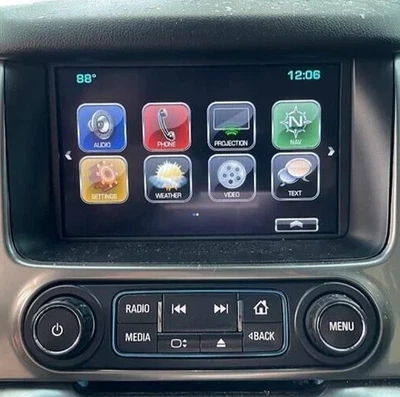 Panel de control de radio GMC YUKON 2017-2020 con pantalla de visualización solo original OEM Foto 1 de 4